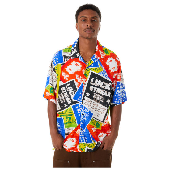 Huf Ανδρικό πουκάμισο Lucky Resort Shirt